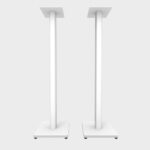 Kanto ST34W ST series Pair of Universal Floorstanding Stands for bookshelf speakers 86.3cm White