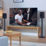 Kanto ST34W ST series Pair of Universal Floorstanding Stands for bookshelf speakers 86.3cm White