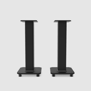 Kanto SX22 SX series Pair of Universal Floorstanding Stands for bookshelf speakers 55.9cm Black