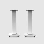 Kanto SX22W SX series Pair of Universal Floorstanding Stands for bookshelf speakers 55.9cm White