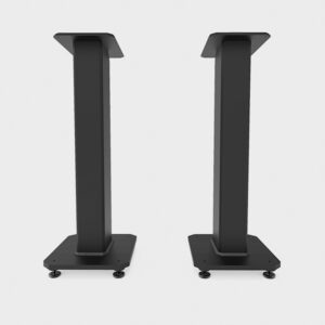 Kanto SX26 SX series Pair of Universal Floorstanding Stands for bookshelf speakers 66cm Black