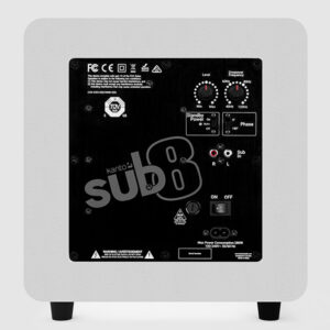 Kanto SUB8VMW-CG Sub6 8" Active Subwoofer 150W (RMS) White