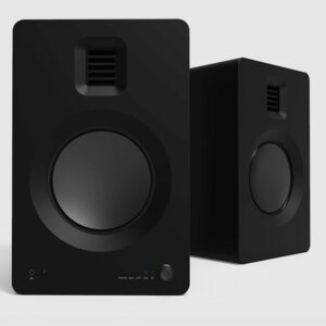 Kanto TUKMB-FG Pair of TUK Premium Bookshelf Active 2-way Bluetooth Speakers 260W Black