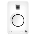 Kanto TUKMW-FG Pair of TUK Premium Bookshelf Active 2-way Bluetooth Speakers 260W White