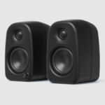 Kanto UKIDMBO-C Pair of UKI 2-way active computer speakers 100W Onyx