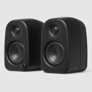 Kanto UKIDMBO-C Pair of UKI 2-way active computer speakers 100W Onyx