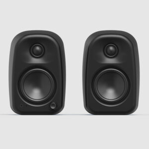 Kanto UKIDMBO-C Pair of UKI 2-way active computer speakers 100W Onyx
