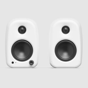 Kanto UKIDMWC-C Pair of UKI 2-way active computer speakers 100W Chalk