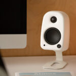 Kanto UKIDSBB-C Pair of UKI 2-way active computer speakers 100W Pumice