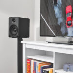 Kanto YU6MW-FG Pair of YU6 Bookshelf Active 2-way Bluetooth Speakers 200W White