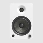 Kanto YU6WALNUT-FG Pair of YU6 Bookshelf Active 2-way Bluetooth Speakers 200W Walnut