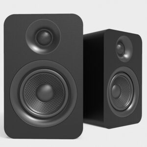 Kanto YUP4 Pair of YUP4 Passive Bookshelf 2-way Wired Speaker 70 W Black