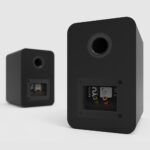 Kanto YUP4 Pair of YUP4 Passive Bookshelf 2-way Wired Speaker 70 W Black