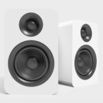 Kanto YUP4W Pair of YUP4 Passive Bookshelf 2-way Wired Speaker 70 W White