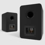 Kanto YUP6 Pair of YUP6 Passive Bookshelf 2-way Wired Speaker 100 W Black