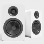 Kanto YUP6W Pair of YUP6 Passive Bookshelf 2-way Wired Speaker 100 W White