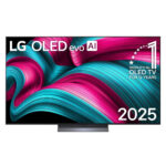 LG OLED65C55LA OLED evo AI C5 2025 65″ 4K UHD OLED Smart TV F Black