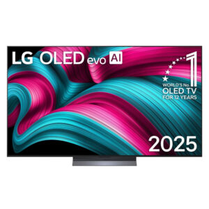 LG OLED65C55LA OLED evo AI C5 2025 65″ 4K UHD OLED Smart TV F Black