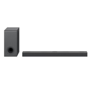 LG S80QY Dolby Atmos 3.1.3 channels Soundbar with Subwoofer 480W Dark Steel Silver
