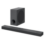 LG S80QY Dolby Atmos 3.1.3 channels Soundbar with Subwoofer 480W Dark Steel Silver