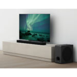 LG S80QY Dolby Atmos 3.1.3 channels Soundbar with Subwoofer 480W Dark Steel Silver