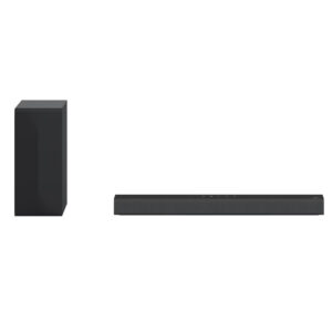 LG S60Q Dolby Atmos Soundbar with Subwoofer 2.1 channels 300W Black