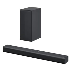 LG S60Q Dolby Atmos Soundbar with Subwoofer 2.1 channels 300W Black