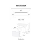 LG H09S1DA NS1 DUALCOOL Planet Wall Type Inverter Air-Conditioner 9.000 BTU Dual vane, Freeze cleaning, Wi-Fi R32 A+++/A+++ White