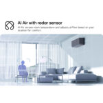 LG AA09SP NS1 ARTCOOL™ AI Air Wall Type Inverter Air-Conditioner 9.000 BTU Wi-Fi R32 A+++/A+++ Black