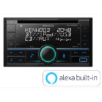 Kenwood DPX-5200BT Double Din CD/USB Car Receiver with Bluetooth Black