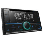 Kenwood DPX-7200DAB Double Din CD/USB Car Receiver with Bluetooth & DAB+/FM Radio Black