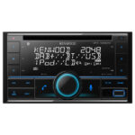 Kenwood DPX-7300DAB Double Din CD/USB Car Receiver with Bluetooth & DAB+/FM Radio Black