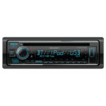 Kenwood KDC-BT640U Single Din CD/USB Car Receiver with Bluetooth Black