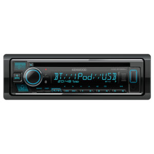 Kenwood KDC-BT665U Single Din CD/USB Car Receiver with Bluetooth Black