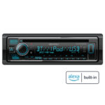 Kenwood KDC-BT665U Single Din CD/USB Car Receiver with Bluetooth Black