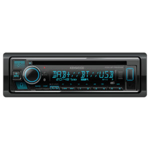 Kenwood KDC-BT760DAB Single Din CD/USB Car Receiver with Bluetooth & DAB+/FM Radio Black