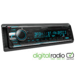 Kenwood KDC-X7200DAB Single Din CD Car Receiver with Bluetooth & DAB+/FM Radio Black