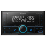 Kenwood DPX-M3300BT Double Din Car Receiver with Bluetooth Black