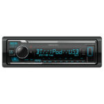 Kenwood KMM-BT309 Single Din Car Receiver with Bluetooth Black