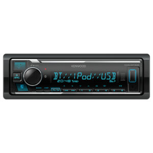 Kenwood KMM-BT309 Single Din Car Receiver with Bluetooth Black