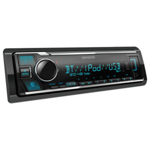 Kenwood KMM-BT309 Single Din Car Receiver with Bluetooth Black