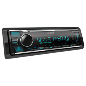 Kenwood KMM-BT358 Single Din Car Receiver with Bluetooth Black