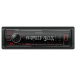Kenwood KMM-105RY Single Din USB & AUX Car Receiver Black