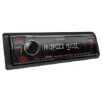 Kenwood KMM-105RY Single Din USB & AUX Car Receiver Black