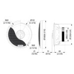 Kenwood KFC-X134 X-series 13cm/5.25" 2-Way 40W(RMS) Speaker Set