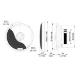 Kenwood KFC-X174 X-series 17cm/6.75" 2-Way 80W(RMS) Speaker Set