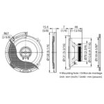 Kenwood KFC-PS1396 PS-series 13cm/5.25" 2-Way 75W(RMS) Speaker Set