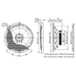 Kenwood KFC-PS1796 PS-series 17cm/6.75" 2-Way 100W(RMS) Speaker Set