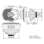 Kenwood KFC-PS6976 PS-series 6"x9" Oval 3-Way 130W(RMS) Speaker Set