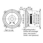 Kenwood KFC-S1356 S-series 13cm/5.25" Dual-Cone 30W(RMS) Speaker Set